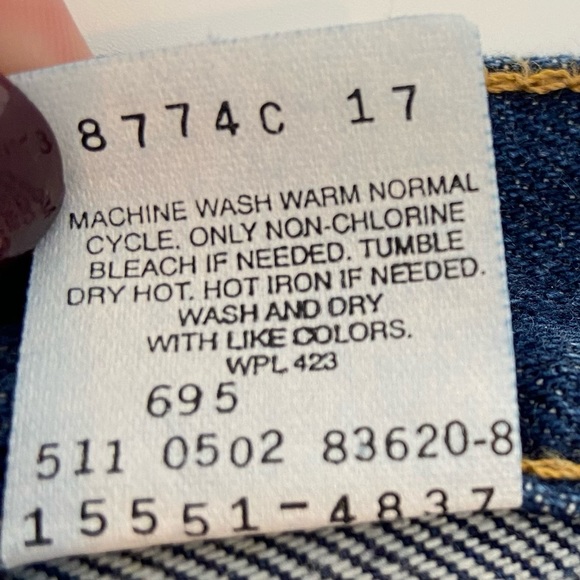 DEADSTOCK Vintage Y2K Levi’s 550 High Rise Mom Jeans Size 12 *READ* - Picture 15 of 15